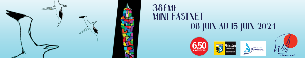 Courses mini 6.50 : 38ème Mini Fastnet