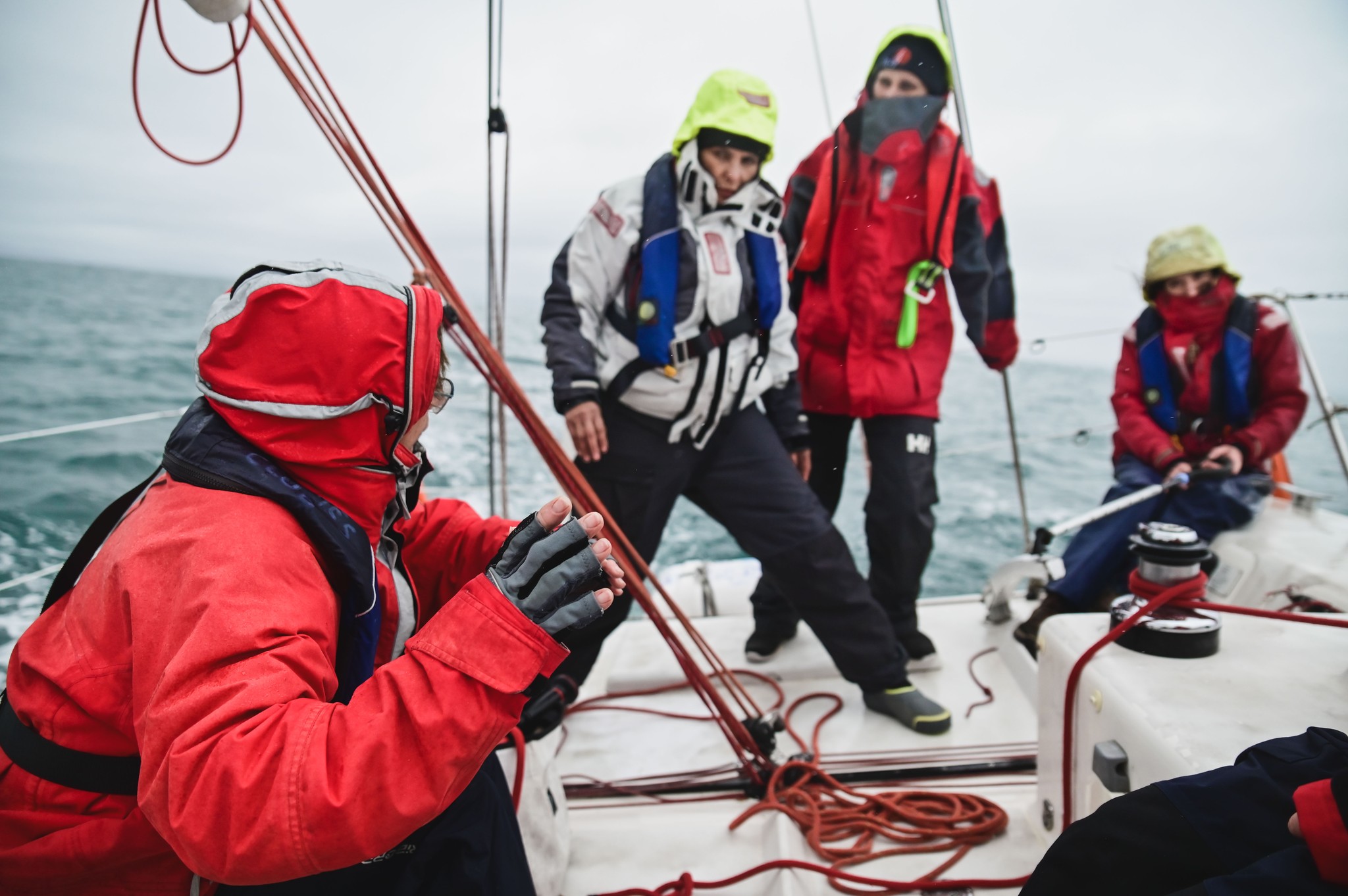 Réunion bilan collectif Voile pour toutes