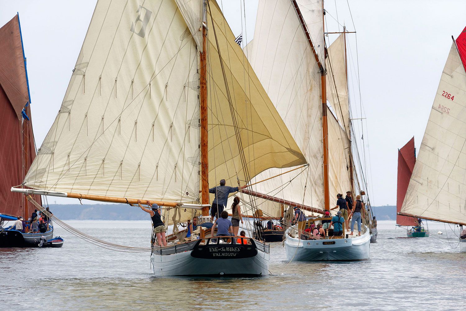Après-midi multi-niveaux sur Surprise au milieu des Fêtes Maritimes de Douarnenez